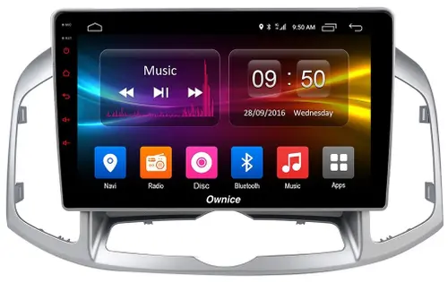 Магнитола для Chevrolet Captiva 2011-2015 - Kuberg OL-1276 IPS, Android 10, 4G SIM-слот