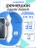 Ремешок Gurdini Sport Band (силиконовый) Apple Watch 42mm/44mm (S/M-M/L) Surf Blue