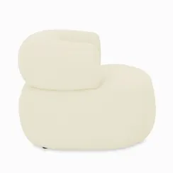 Кресло Plush Cloud серое