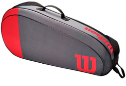 Сумка теннисная Wilson Team 3 Pk - red/grey