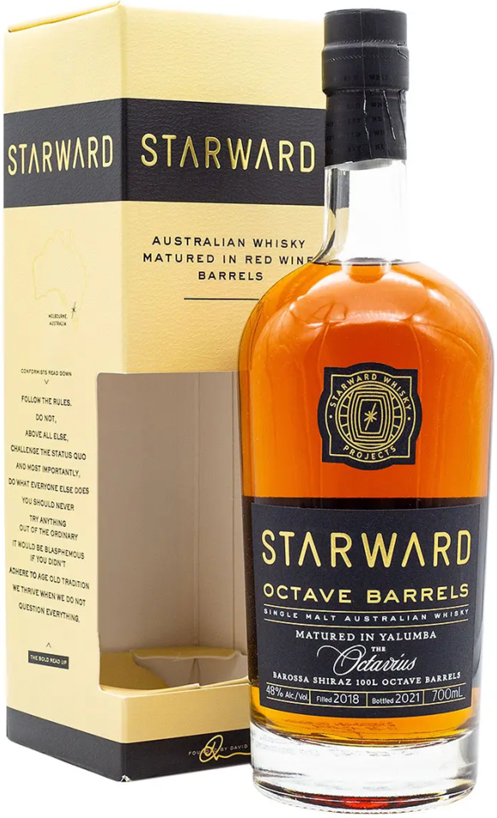 Виски Starward Octave Barrels, 0.7 л