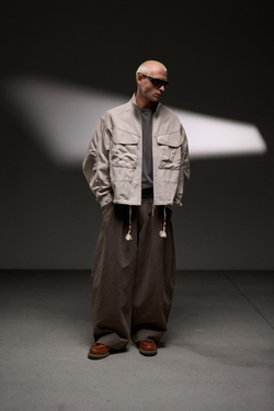 Куртка Blue Monte Stand Collar Work Jacket "White"