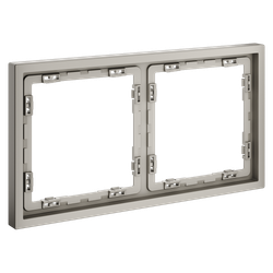 Рамка пластиковая VOLTUM S70 на 2 поста, (кашемир)