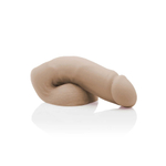 Мягкий имитатор пениса Fleshton Limpy среднего размера - 17 см. (Цвет: телесный)