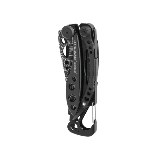 Мультитул-инструмент Leatherman Мод. SKELETOOL BLACK TOPO (7 инструментов)(10см)(142г.)
