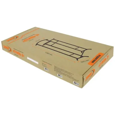 Вешалка костюмная «Стиль-3», цвет черный, 47*35*108см