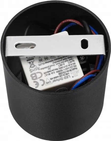 Точечный светильник Metrica 108-7W-D80-3000K-24DG-BK iLedex
