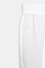 БРЮКИ ПРЯМОГО КРОЯ ИЗ СМЕСОВОГО ЛЬНА — ZARA