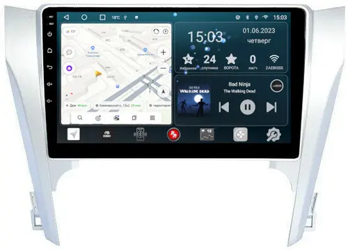 Магнитола для Toyota Camry 2011-2014 - Redpower 131 Android 10, Быстрая, CarPlay, SIM-слот