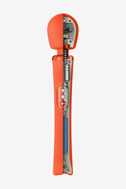Вибромассажер Fun Factory VIM VIBRATING WAND, силикон, оранжевый