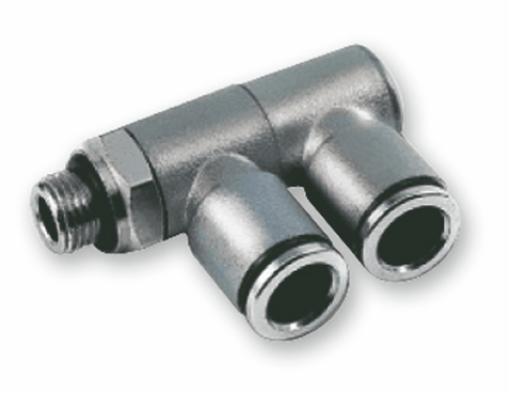 asturomec переходник b196/4 цанговый m1/4" 6мм, с уплотнением