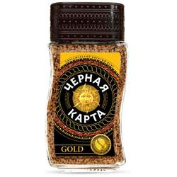 Кофе растворимый Черная Карта Gold 47.5 гр