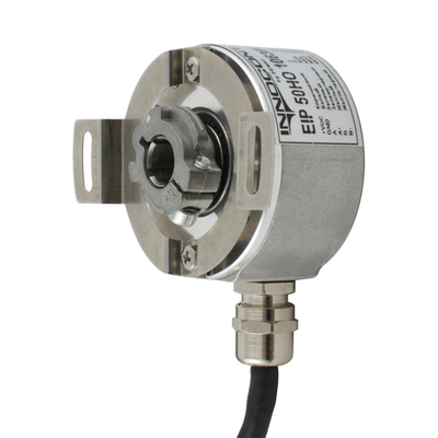 Инкрементальный программируемый энкодер INNOCONT EIP 50HO 12630V3000-R2 D=50мм, полый вал 12мм, 5…30VDC, выход TTL/HTL с инверсией, IP 54