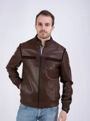 Куртка мужская  из натуральной кожи