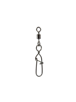 Вертлюжок рыболовный SWIVEL WITH SNAP с застежкой Germany-B 3013 №8