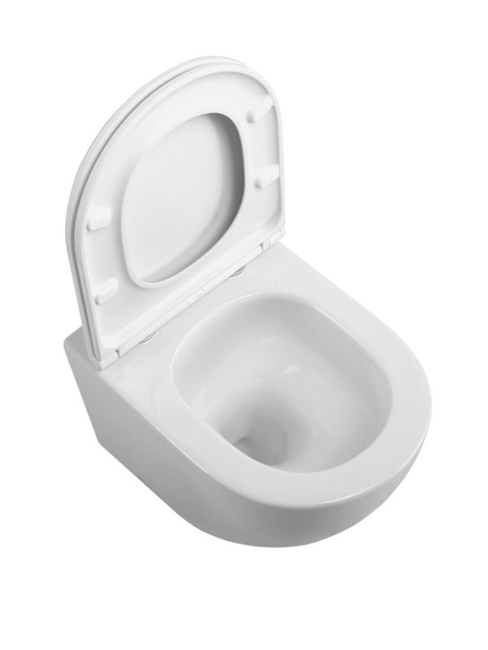 Унитаз подвесной безободковый с сиденьем микролифт BelBagno UNO BB5177CH-TOR/SC