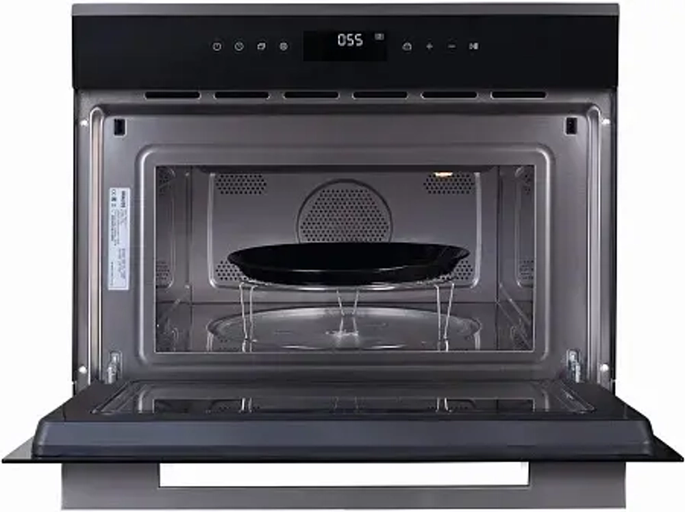 Компактный духовой шкаф с СВЧ и грилем Graude Premium BWG 45.0 E