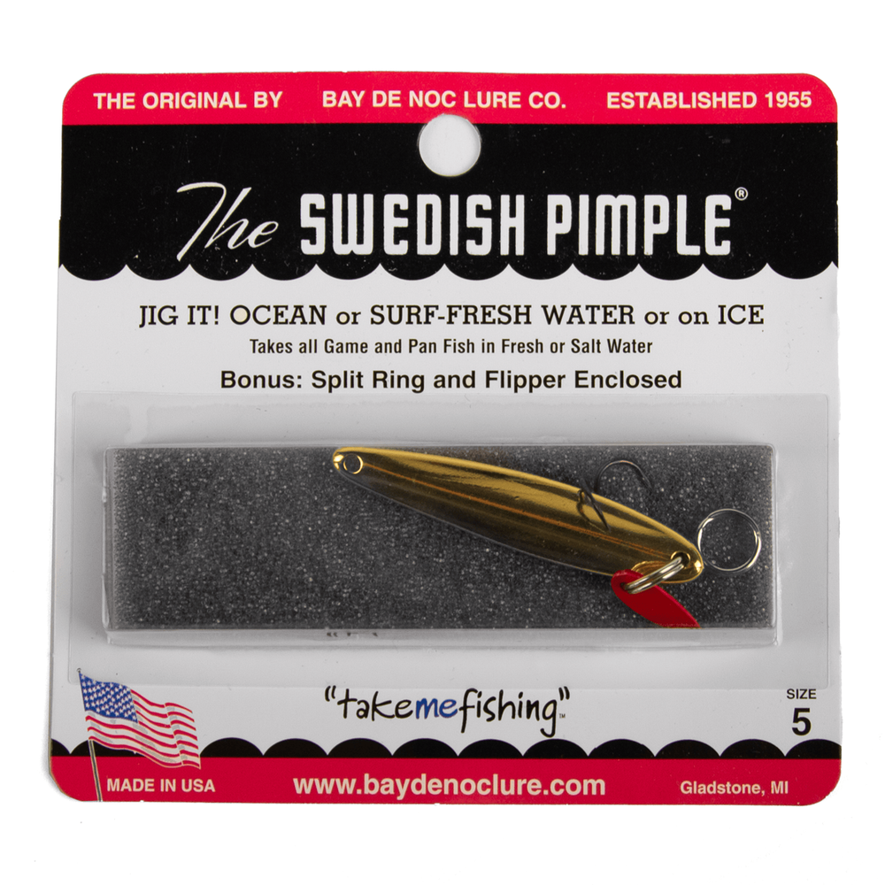 Блесна Bay de Noc Swedish Pimple #5 (48мм, 9.3гр)
