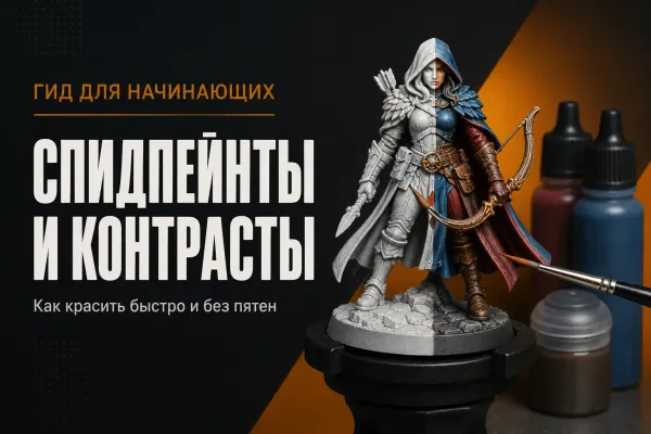 Как красить спидпейнтами, контрастами и экспрессами