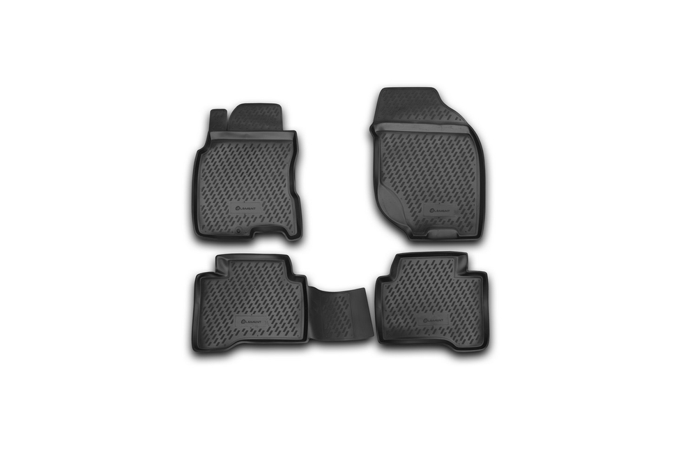 Коврики в салон подходят для NISSAN X-Trail Т30 (I), 2001-2007, 4 шт. (полиуретан)