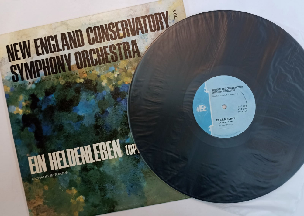 New England Conservatory Symphony Orchestra Gunther Schuller Vol 5 Ein Heldenleben (Opus 40)