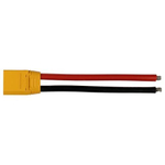 Разъем XT90H-M папа с проводом 10см 10AWG