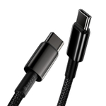 Кабель-зарядка Type-C на Type-C Baseus Tungsten Gold 100W 1м (CATWJ-01) черный