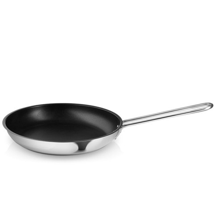 Сковорода stainless steel с антипригарным покрытием slip-let®, D28 см