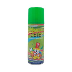 Leilu Hair Color Green - Цветной лак для волос Зелёный 125 мл