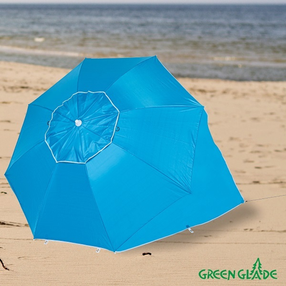 Зонт Green Glade A2102 голубой