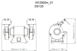 Эл. точило Metabo DS 125 230В/200Вт 125х20х20