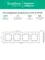 Рамка пластиковая на 4 поста Systeme Electric AtlasDesign Air Изумруд ATN220804