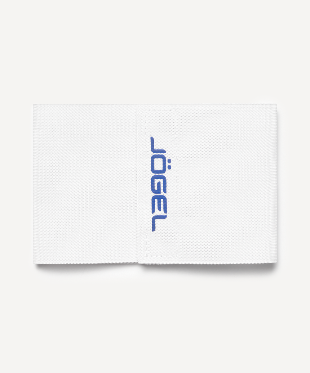 Повязка капитанская JOGEL DIVISION Armband, белый/синий