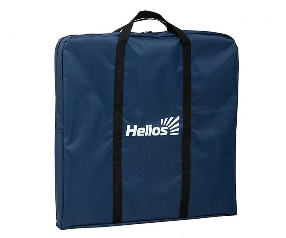 Набор мебели Helios, стол + 4 табурета (21407+21124) сталь