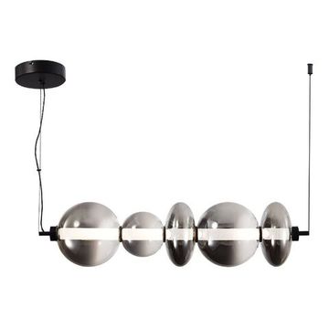 Светильник подвесной LED 40W 3000K SL6119.413.40 чёрный/дымчатый Perlina ST-Luce