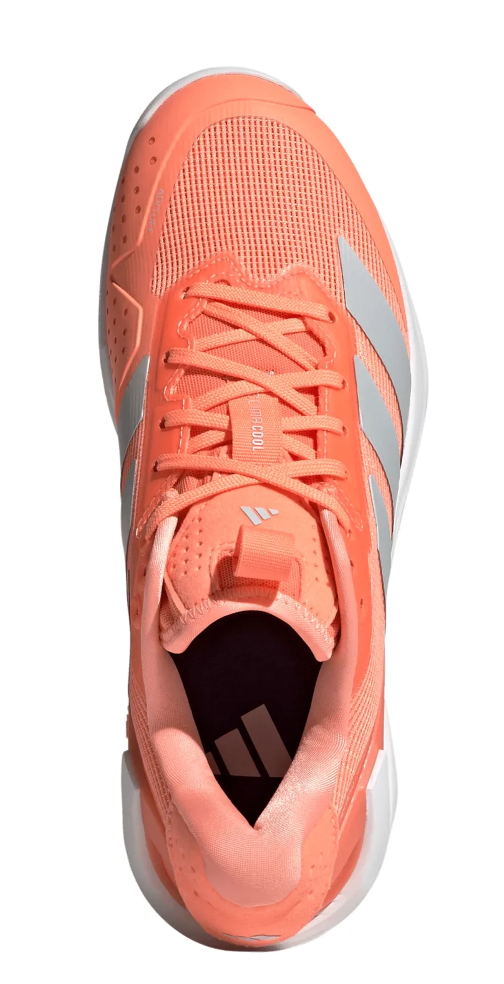 Женские теннисные кроссовки Adidas Adizero Ubersonic 5 W CL - beam orange/grey/white
