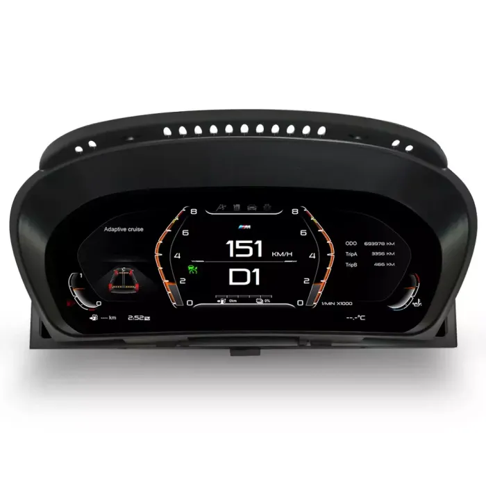 Электронная панель приборов BMW X5 E70 2007-2013 - 1295 с LCD / ЖК 12.3" экраном QLED