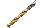 Сверло спиральное по металлу 3x61 мм, Р6М5, Golden Tip, многогранная заточка, 2 шт Denzel 718268