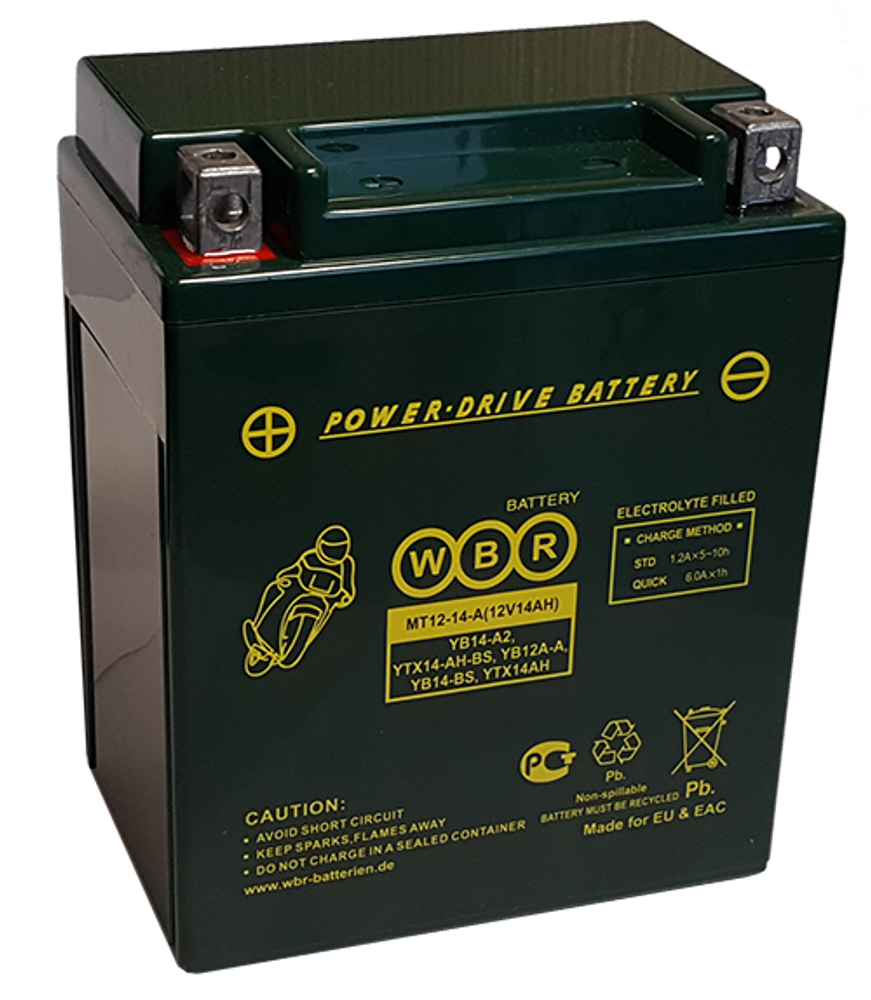 WBR MT12-14-A аккумулятор WBR MT12-14-A аккумулятор