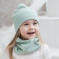 Шапка и снуд комплект "Полынь"