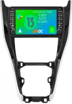 Магнитола для Toyota Harrier XU60 2013-2017 - Airoc AB-1125 (кнопки и крутилки), Android 13, Быстрая, SIM-слот, CarPlay