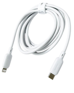 Кабель-зарядка Type-C на Lightning Baseus Silky Series 20W 2м (P10377700213-01) белый