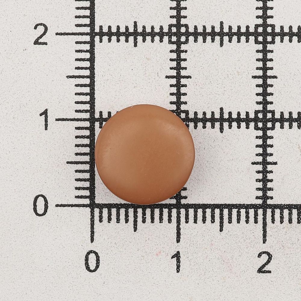 Пуговицы на ножке 18L=11 мм, пластик (Brown (коричневый)), NE68, 72 шт