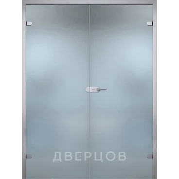 Лайт двухстворчатая распашная стекло беcцветное матовое