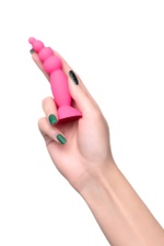 Анальная втулка A-Toys Hild розовая 11 см
