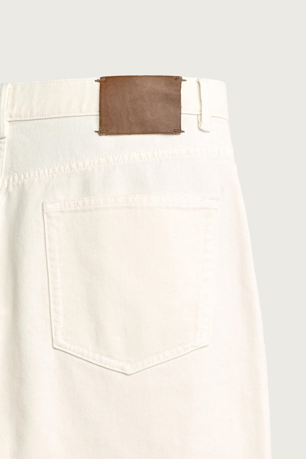 ДЖИНСЫ STRAIGHT RELAXED FIT ИЗ ХЛОПКА И КОНОПЛИ — ZARA