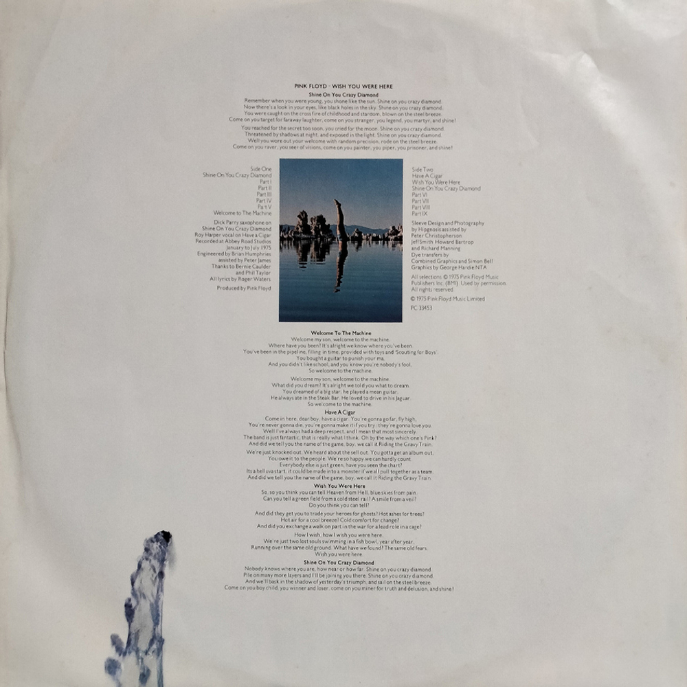 Pink Floyd / Wish You Were Here (LP)