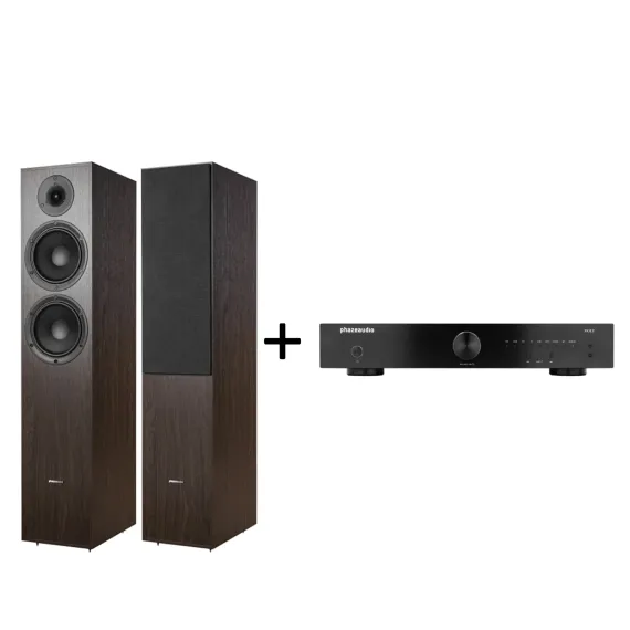 Phaze Audio Volt Black + Phaze Audio Tilia 1 Dark Oak