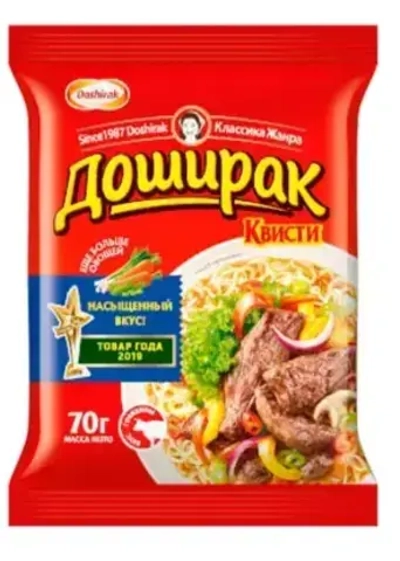 Лапша б/п КВИСТИ Говядина (Россия) 70г