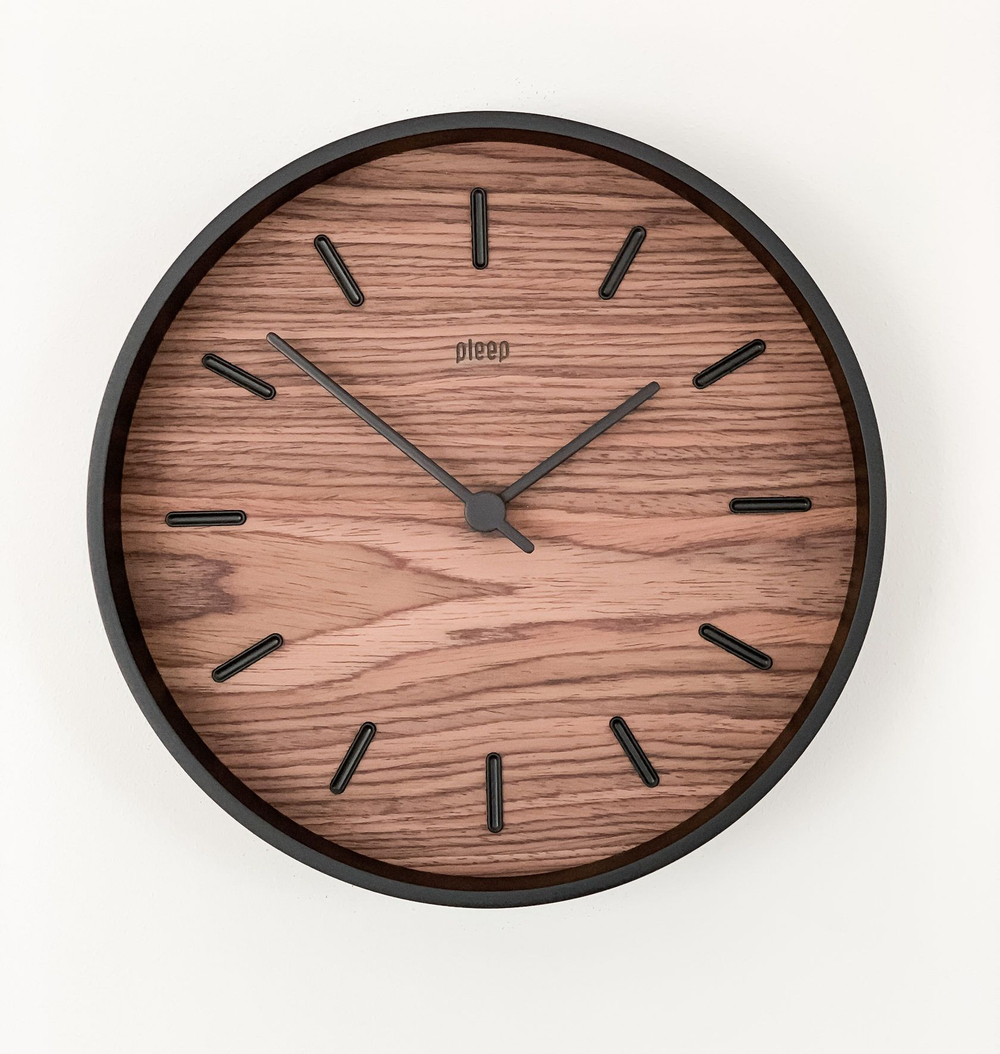 Часы настенные Pleep Tiger/Wood-M-10